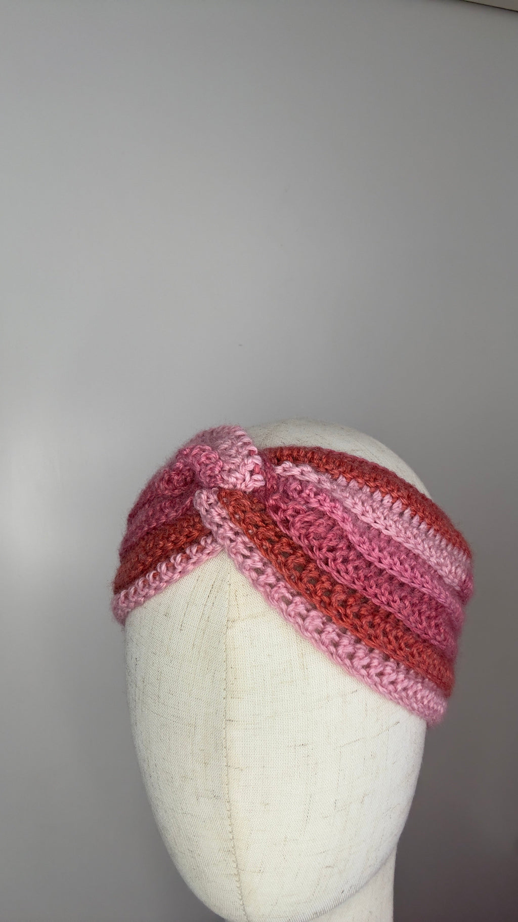 Bandeau Chiné Rose Terracotta