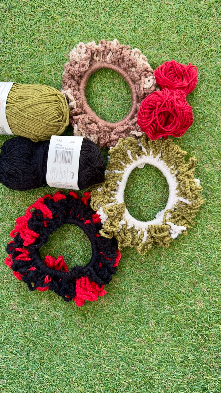Lot de 3 Chouchous Bouclette Multicolores