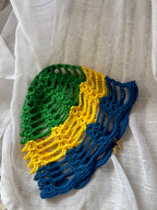 Bonnet filet en crochet « Samba »